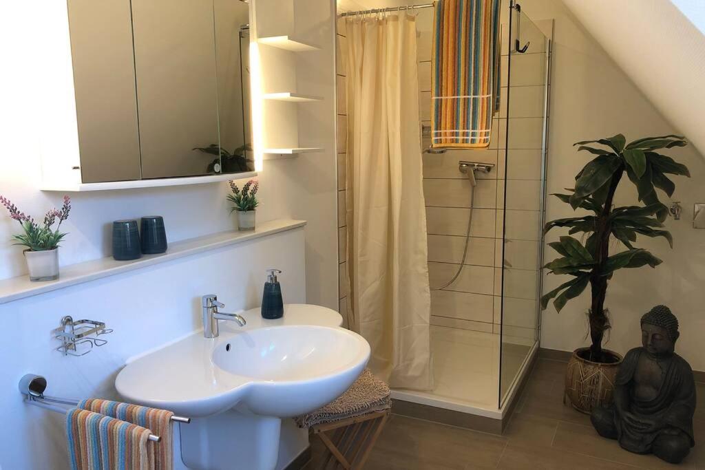 Schoener Wohnen In Bad Laer Buitenkant foto